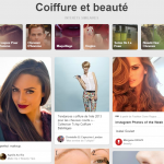 Centre d'intérêt sur Pinterest