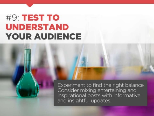 09 Test to understand your audience