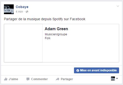 Partager de la musique Spotify ou Deezer sur Twitter et Facebook