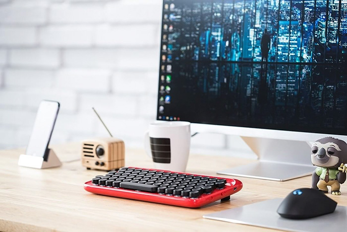 Clavier d'ordinateur façon machine à écrire (1)