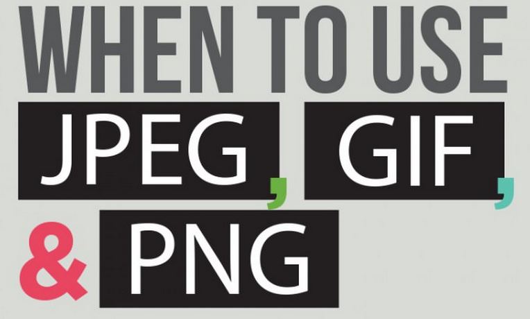 JPEG, GIF ou PNG