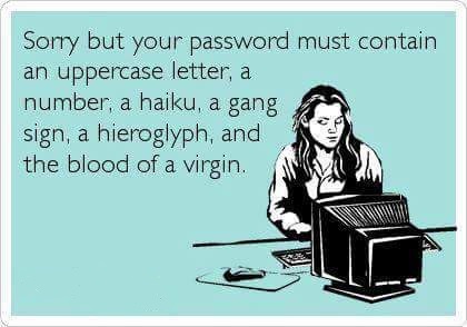 Your password