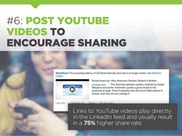 06 Post Youtube videos to encourage sharing