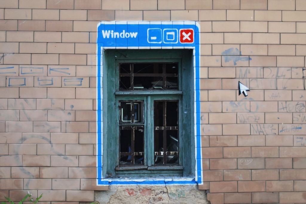 Windows et le street art