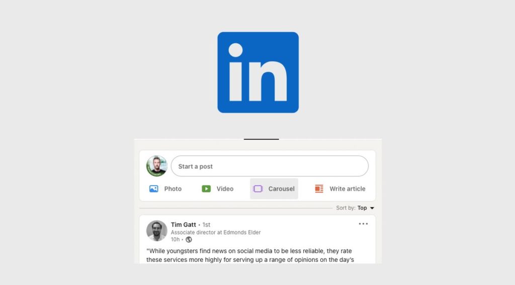 Un nouvel (et précieux) outil de création de carrousels sur LinkedIn